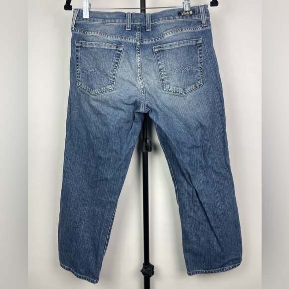 Lucky Brand Blue Classic Rider Crop Denim Jeans - Picture 5 of 7